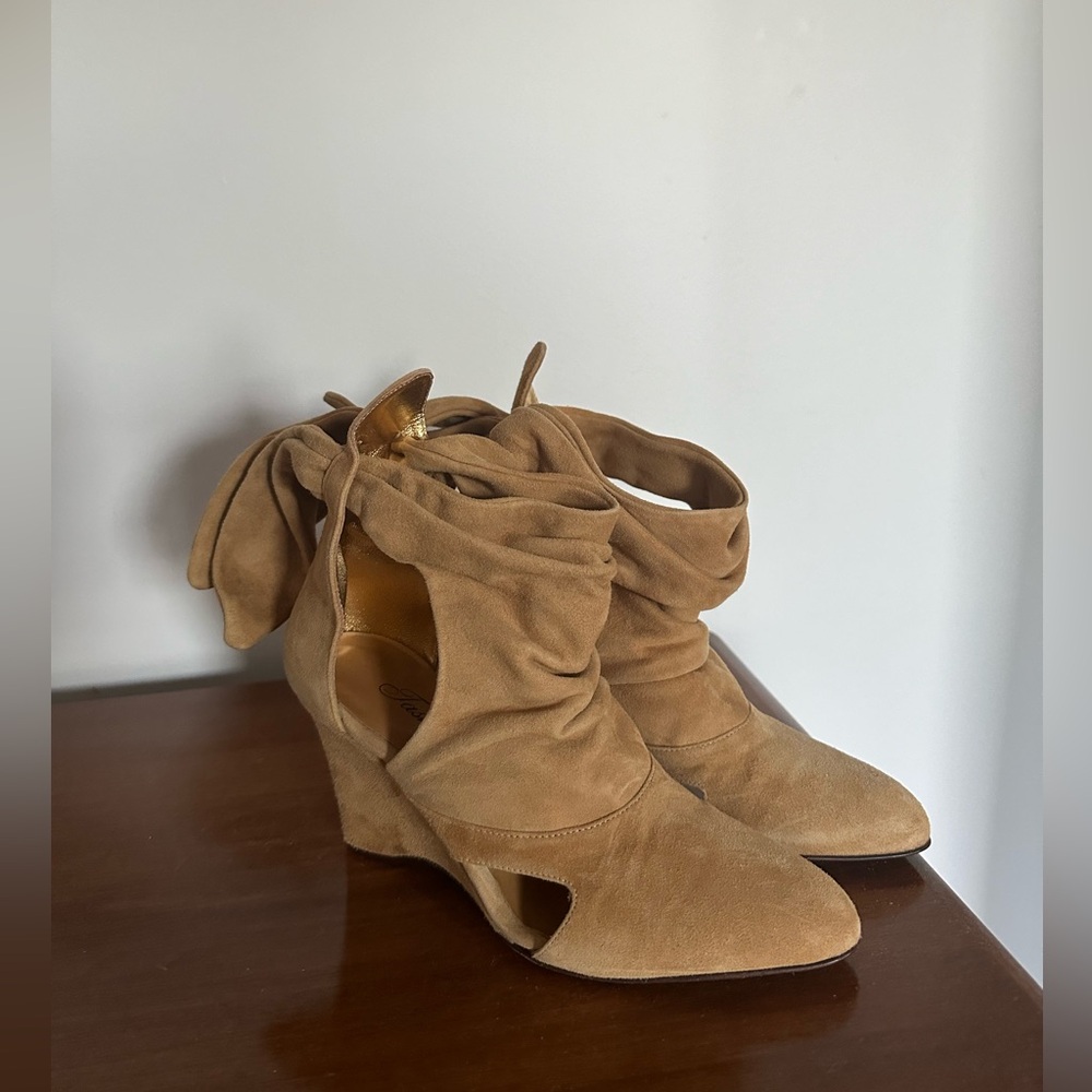 Tashkent by Cheyenne Suede Booties in Size 6.5